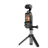 Adecuado para Dji Pocket 4/3 Marco Adaptador Protector Jaula Soporte Conexión de Dos Garras Accesorios de Fijación para Trípode
