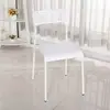Silla de Plástico para el Hogar Silla de Comedor para Adultos Engrosada Silla Casual con Respaldo Silla de Oficina Silla Sencilla Moderna para Persona Perezosa Silla para Mesa de Comedor