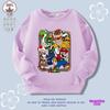 Suéter infantil de Super Mary Mario para primavera y otoño, delgado, camisa de manga larga para niños, ropa infantil moderna para niños medianos y grandes