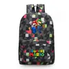 Mochila Escolar Unisex Casual para Viaje, Super Mario Star, Estudiante Joven, Transfronteriza