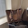 Bolsa Grande Estilo Vintage para Mulheres, Nova Tendência 2026 Design de Nicho Bolsa de Ombro, Bolsa Tote Grande Capacidade para o Dia a Dia