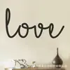 Decoración de Pared Amorosa Romántica Cálida Artística Ambiente Familiar Personalizada Pegatinas de Pared para Puerta