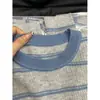 Suéter de Punto a Rayas Color Block Estilo Suave para Mujer, Ropa Interior Casual de Primavera y Otoño, Suéter Elegante y Juvenil