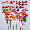 Presente de Natal boneco de neve caneta esferográfica pequeno presente Papai Noel estudante crianças criativo pelúcia decoração de Natal oh