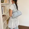 Transfronterizo 2026 Verano Nuevo Bolso de Mano Bolso Tote Pequeño para Mujer Lindo Lunares Nicho Bolso Almohada Bolso de Hombro Único para Debajo del Brazo