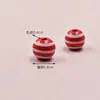 Acessórios DIY Contas de Lótus com Bolinhas de Onda Vermelha com Corda terno Corda de Cânhamo Contas de Borla Contas Artesanais