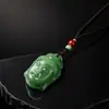 Colgante Cabeza de Buda Esmaltada Cadena para Suéter Buda Maitreya Colgante para Hombres y Mujeres Artículo Caliente de Transmisión en Vivo Venta al por Mayor de Fábrica Collar Afinidad con el Templo