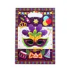 Bolsas Impresas Temáticas de Nuevo Carnaval Transfronterizo, Bolsas de Regalo para Fiestas de Cumpleaños y Festividades, Bolsas Impresas de Dulces con Película Perlada