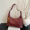 Bolsas de Designer de Nicho para Mulheres, Grande Capacidade, Nova Bolsa de Ombro/Axila Retrô Outono/Inverno 2025, Bolsa de Mão Casual para o Dia a Dia
