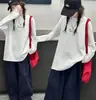Coleção de primavera e outono: moletom cardigã com capuz para meninas, sportswear casual estilo coreano, agasalho de outono para crianças de tamanho médio e grande, novos estilos