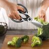 Tijeras multifunción tijeras de cocina de acero inoxidable tijeras para refrigerador doméstico herramientas de cocina tijeras de panda tijeras para alimentos de cocina