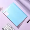 Carpeta de almacenamiento para chequeos de maternidad color caramelo, Carpeta de almacenamiento para hojas de examen A4, Carpeta con insertos transparentes, Al por mayor en stock