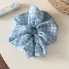 Novo Scrunchie de Bolinhas para o Dia a Dia Estilo Minimalista Versátil para Coque Acessórios de Cabelo Acessórios Doces para Cabelo