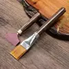 Accesorios para juego de té kung fu de ébano raspador de té cepillo de té de silicona tabla raspadora de mesa de té raspador de bandeja de té accesorios para ceremonia de té