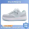 Zapatos Universales para Mujer Versátiles Zapatos Blancos Mujer Zhq68215 Primavera Nuevos Aumentadores de Altura Suela Gruesa Estudiante Populares Tenis Mujer