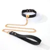 Collar Sm Love para Adultos Productos Novedosos Femeninos Estimulación y Entrenamiento Collar para Cuello de PU Alternativa Juguetes Sexuales Dropshipping