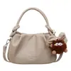 Bolso de Mano Versátil Plegado de Nicho de Verano para Mujer 2025 Nueva Moda Tendencia Casual Versátil Bolso de Hombro Cruzado