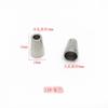 Botón DIY botón accesorios de ropa reloj de pared de metal cuerda para colgar hebilla hebilla cabeza de cuerda cabeza de cuerda de cintura cabeza de cuerda de sombrero
