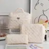 Bolsa Cruzada Neceser Cosmético para Mujer Gran Capacidad Acolchada Estampada Dibujos Animados Bolsa de Cosméticos Viaje al Aire Libre Neceser de Artículos de Tocador
