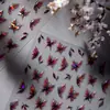 Cyansea Transfronterizo Popular Mariposa con Gradiente Oscuro Pegatinas para Uñas Artísticas 3D Pegatinas de Decoración DIY Pegatinas para Uñas