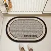 Tapetes de Piso de Tierra de Diatomeas Transfronterizos para Uso Doméstico, Tapetes de Piso para Baño, Tapetes para Pies Absorbentes de Agua Antideslizantes de Secado Rápido para Entradas de Baño, Venta al por Mayor y Dropshipping