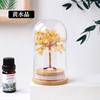 Árbol del Dinero de Grava de Cristal Natural Cubierta de Polvo de Vidrio Micro Paisaje Árbol de Cristal Árbol de la Vida Amazonas Muebles para el Hogar