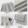 Calça de Maternidade Cinza Calça Social de Lã Outono e Inverno Forrada com Fleece 2026 Novo Estilo Emagrecedora Macia Fluida Calça de Pernas Largas