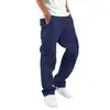 Pantalones cargo nuevos más vendidos de Amazon para hombre, pantalones casuales de cordón con múltiples bolsillos de comercio exterior de estación independiente europea y americana
