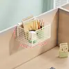 Estante de Almacenamiento para Cestas Colgantes Estante de Oficina Caja de Almacenamiento Colgante para Escritorio de Oficina Cesta para Pantalla de Estación de Trabajo Artefacto de Almacenamiento