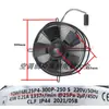 Zhejiang MAER compresor de cabeza de enfriador de aire acondicionado cámara frigorífica motor de ventilador de rotor externo del condensador