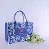 Bolsa de fieltro tipo tote, bolso de mano, bolsa de compras para eventos del Festival de Medio Otoño, bolsa de fieltro, bolsa de regalo bancaria