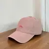 Gorra de Béisbol Bordada Estilo Coreano para Mujer, Simple, Estilo Ins, Versátil, Protección Solar, Circunferencia de Cabeza Grande Hace que la Cara Parezca Más Pequeña, Gorra con Visera para el Sol para Hombre