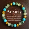 Pulsera Popular Transfronteriza Temu Shein Tk Amatista Lapislázuli Ojo de Tigre Cristal de Té Multicolor Pulsera Popular Europea y Americana en Stock