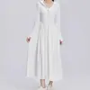 Ropa de Protección Solar para Mujer en Verano, Chaqueta Ligera y Transpirable de Protección Solar para la Costa, Falda de Protección Solar Extra Larga de Cuerpo Completo para Adelgazar la Cintura
