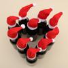 Artículos de Decoración Navideña en Stock, Venta Directa de Fábrica, Gorros Navideños, Pequeños Regalos para Botellas de Vino, Regalos Creativos