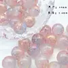 Grânulos de vidro imitação de Jade 10mm feitos à mão, degradê bicolor, redondos, material para DIY, acessórios para pulseira, colar, brincos