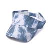 Chapéu Tie-Dye Transfronteiriço Feminino Proteção Solar Respirável Esportivo Corrida Boné com Aba Verão Casual Hip Hop Top Vazio Masculino