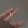 Brincos de Cabacinha da Sorte de Celebridade da Internet de Alta Qualidade Design de Nicho Zircônia Microincrustada Brincos de Luxo Leve Versáteis Brincos