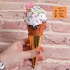 Soporte de Exhibición para Bebé Leche Caliente Modelo Soporte para Cono de Helado Soporte de Cono Puesto de Comerciante Hotel Snack Transparente