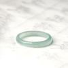 Pit antigo natural A mercadoria Jade anel de anel de água azul claro anel de casal masculino e feminino anel quadrado de pedra de jade gelo anel de jade atacado