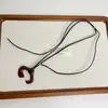 Collar Largo con Colgante Abstracto Geométrico Igual al de las Blogueras Ins Coreanas para Mujer, Diseño de Nicho, Cadena de Suéter de Gama Alta