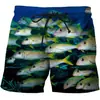Pantalones cortos casuales de playa estampados de verano para hombre 2023 transfronterizos europeos y americanos AliExpress pueden ser una generación de cabello