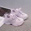 Zapatos para Niñas 2026 Nuevos Zapatillas de Suela Suave para Primavera y Otoño Moda Malla Princesa Zapatos Papá para Correr para Niños Mayores