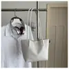 Bolso Tote de Gran Capacidad para Viajes Cotidianos Mujer 2026 Otoño Nuevo Estilo Bolso de Mano con Textura Tejida Moda Tendencia Bolso de Hombro Único