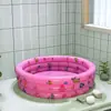 Piscina Inflable para Niños Piscina de Bolas Oceánicas Engrosada Piscina de Natación para Bebés para Interiores y Exteriores Piscina de Juguetes para Bebés Piscina Redonda de 120cm