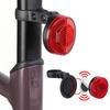 Ajuste para bicicleta Airtag posicionamiento luz trasera antirrobo bicicleta de carretera bicicleta de montaña tubo del sillín luz trasera reflectante luz lateral reflectante