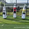 Juguete Tumbler de Pared Humana Inflable Equipo Portátil de Entrenamiento de Fútbol Columna de Golpeo Inflable de Maniquí de Obstáculo