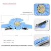 Baona joyería ácido acético Flor de Margarita pasador accesorios para el cabello moda temperamento chica clip de resorte Directo de Fábrica