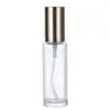 Botella Dispensadora de Aceite Esencial Vidrio Esmerilado Botella Gotero 15ml Botella de Presión para Loción Esmerilada Combinación de Juego de Botellas Cosméticas