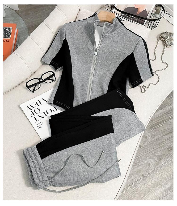 跨境淘货源2023春夏秋季新款街头潮流减龄小个子爆款欧货网红款运动套装休闲运动气质休闲时尚流行新款春夏秋装春夏秋装女装时尚套装套装女装春夏秋季套装女套装女女士运动服女装两件套套装卫衣套装休闲套装春夏秋季套装女装时尚套装盐系休闲套装女装2023